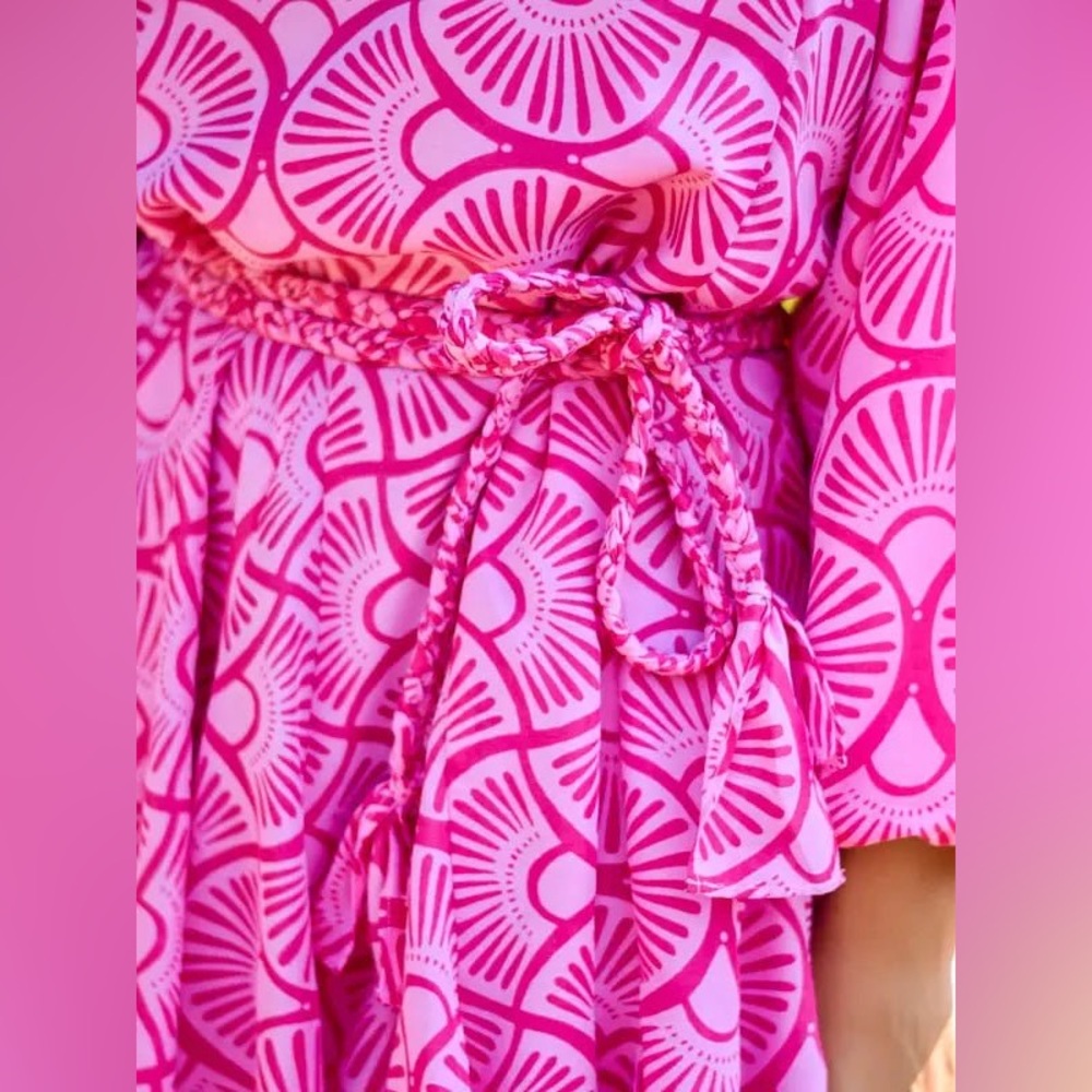J.Marie Lucy Rope Dress Size L - Picture 3 of 6